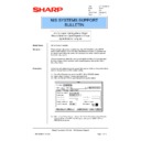 Sharp AR-PE1 (serv.man35) Technical Bulletin