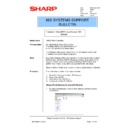 Sharp AR-PE1 (serv.man40) Technical Bulletin