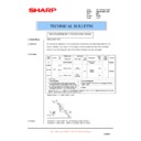 Sharp AR-RP1 (serv.man5) Technical Bulletin