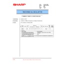 Sharp AR-RP3 (serv.man11) Technical Bulletin