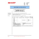 Sharp DM-2000 (serv.man33) Technical Bulletin