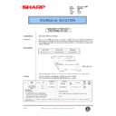 Sharp DM-2000 (serv.man73) Technical Bulletin