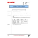 Sharp DM-2000 (serv.man81) Technical Bulletin