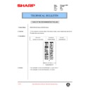 Sharp DM-2000 (serv.man82) Technical Bulletin