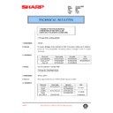 Sharp DM-2000 (serv.man90) Technical Bulletin