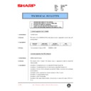 Sharp DM-2000 (serv.man95) Technical Bulletin