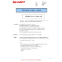 Sharp DX-C310, DX-C311, DX-C400, DX-C401 (serv.man36) Technical Bulletin