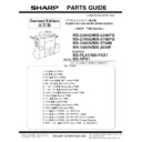 Sharp MX-2300N, MX-2700N, MX-2300G, MX-2700G, MX-2300FG, MX-2700FG (serv.man17) Parts Guide