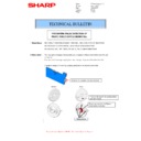 Sharp MX-2300N, MX-2700N, MX-2300G, MX-2700G, MX-2300FG, MX-2700FG (serv.man42) Technical Bulletin
