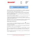 Sharp MX-2300N, MX-2700N, MX-2300G, MX-2700G, MX-2300FG, MX-2700FG (serv.man47) Technical Bulletin