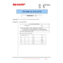 Sharp MX-2300N, MX-2700N, MX-2300G, MX-2700G, MX-2300FG, MX-2700FG (serv.man67) Technical Bulletin
