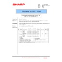Sharp MX-2300N, MX-2700N, MX-2300G, MX-2700G, MX-2300FG, MX-2700FG (serv.man80) Technical Bulletin