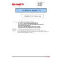 Sharp MX-2301N (serv.man37) Technical Bulletin