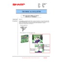 Sharp MX-2301N (serv.man41) Technical Bulletin