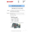 Sharp MX-2610N, MX-3110N, MX-3610N (serv.man121) Technical Bulletin
