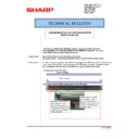 Sharp MX-2610N, MX-3110N, MX-3610N (serv.man183) Technical Bulletin