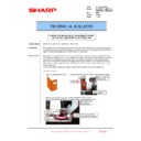 Sharp MX-2610N, MX-3110N, MX-3610N (serv.man208) Technical Bulletin