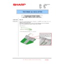 Sharp MX-2610N, MX-3110N, MX-3610N (serv.man222) Technical Bulletin