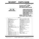 Sharp MX-2640N, MX-2640NR, MX-2640FN, MX-3140N, MX-3140NR, MX-3140FN, MX-3640N, MX-3640NR, MX-3640FN (serv.man12) Parts Guide