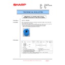 Sharp MX-3500N, MX-3501N, MX-4500N, MX-4501N (serv.man124) Technical Bulletin