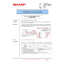 Sharp MX-3500N, MX-3501N, MX-4500N, MX-4501N (serv.man125) Technical Bulletin