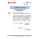 Sharp MX-3500N, MX-3501N, MX-4500N, MX-4501N (serv.man135) Technical Bulletin