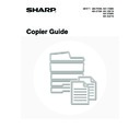Sharp MX-3500N, MX-3501N, MX-4500N, MX-4501N (serv.man15) User Guide / Operation Manual