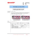 Sharp MX-4100N, MX-4101N, MX-5000N, MX-5001N (serv.man104) Technical Bulletin