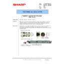 Sharp MX-4100N, MX-4101N, MX-5000N, MX-5001N (serv.man109) Technical Bulletin
