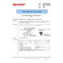 Sharp MX-4100N, MX-4101N, MX-5000N, MX-5001N (serv.man139) Technical Bulletin
