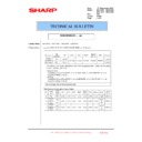 Sharp MX-4100N, MX-4101N, MX-5000N, MX-5001N (serv.man143) Technical Bulletin
