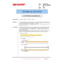 Sharp MX-4100N, MX-4101N, MX-5000N, MX-5001N (serv.man155) Technical Bulletin