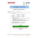 Sharp MX-4100N, MX-4101N, MX-5000N, MX-5001N (serv.man158) Technical Bulletin