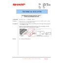 Sharp MX-4100N, MX-4101N, MX-5000N, MX-5001N (serv.man162) Technical Bulletin