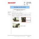 Sharp MX-4100N, MX-4101N, MX-5000N, MX-5001N (serv.man165) Technical Bulletin