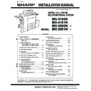 mx-4100n, mx-4101n, mx-5000n, mx-5001n (serv.man38) service manual