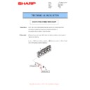 Sharp MX-4100N, MX-4101N, MX-5000N, MX-5001N (serv.man52) Technical Bulletin