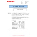 Sharp MX-4100N, MX-4101N, MX-5000N, MX-5001N (serv.man72) Technical Bulletin