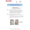 Sharp MX-4100N, MX-4101N, MX-5000N, MX-5001N (serv.man73) Technical Bulletin