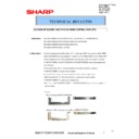 Sharp MX-4100N, MX-4101N, MX-5000N, MX-5001N (serv.man90) Technical Bulletin