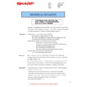Sharp MX-4140N, MX-4141N, MX-5140N, MX-5141N (serv.man98) Technical Bulletin