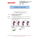 Sharp MX-6201N, MX-7001N (serv.man106) Technical Bulletin