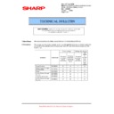 Sharp MX-6201N, MX-7001N (serv.man113) Technical Bulletin