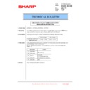 Sharp MX-6240N, MX-7040N (serv.man121) Technical Bulletin