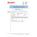 Sharp MX-6240N, MX-7040N (serv.man152) Technical Bulletin