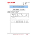 Sharp MX-6240N, MX-7040N (serv.man91) Technical Bulletin