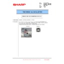 Sharp MX-6500N, MX-7500N (serv.man106) Technical Bulletin