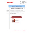 Sharp MX-6500N, MX-7500N (serv.man108) Technical Bulletin