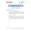 Sharp MX-6500N, MX-7500N (serv.man120) Technical Bulletin