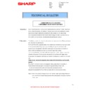 Sharp MX-6500N, MX-7500N (serv.man125) Technical Bulletin